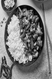 Kung Pao Chicken With Rice Combo