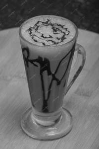Thick Cold Coffee with Crush