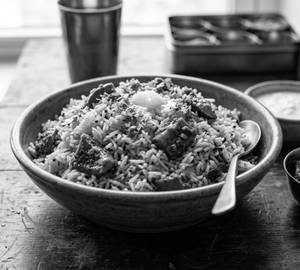 Ghee Avakaya Rice