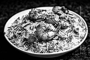 Prawns Dum Biryani