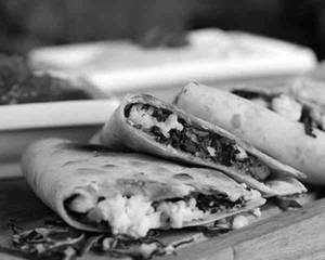 Feta And Spinach Quesadillas