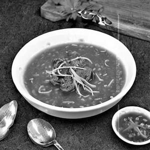 Royal mutton soup