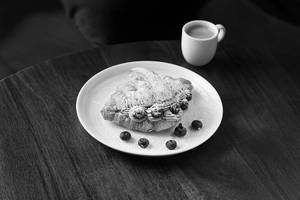Blueberry Stuffed Croissant