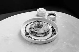 Belgian Chocolate Chip Pancakes