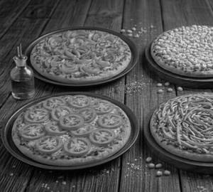 Box of 4 reg size pizza [7 inch]