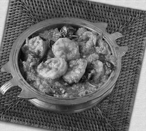 Gongura Prawns Curry