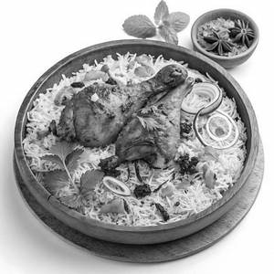 Special Chicken Biriyani (2 Pcs Chicken )