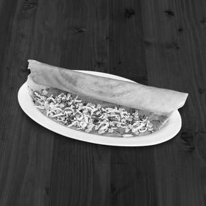 Cheese Garlic Corn Dosa