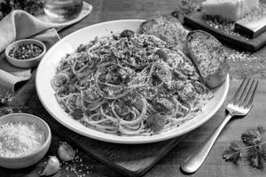 Bacon Aglio Olio Pasta