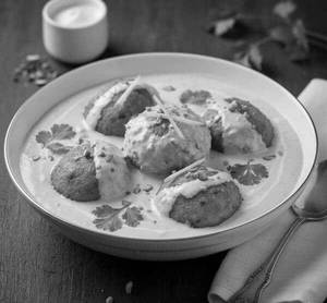 Malai Kofta White Gravy No Onion- Garlic