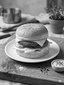 Veg Cheese Burger