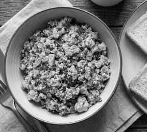 Paneer Bhurji + 4pc Bread