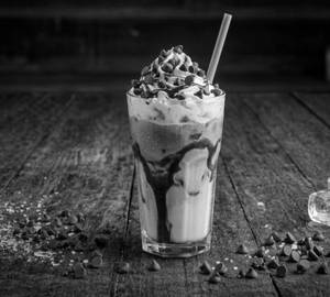 Double choco crunch coffee