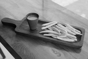 Masala Tea + Fries