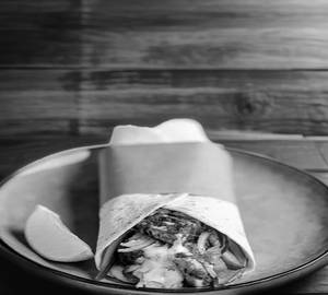 Grilled (Mutton Kabab)Salad Wheat Tortilla Wrap