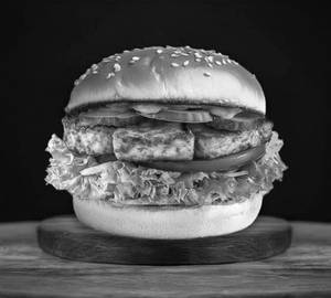 Tandoori paneer burger