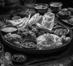 Chicken Thali [Small]