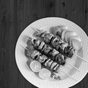 Mushroom Hariyali Tikka