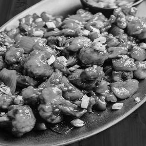 Chilli Mushroom Dry