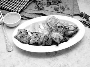Haryali Chicken Kebab