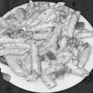 Pasta In White Sauce