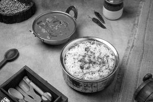 Ghee Rice With Kongu Chicken Curry
