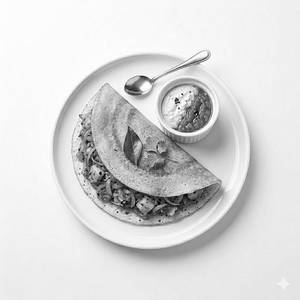 Onion Masala Dosa
