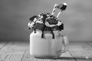 Vanilla Brownie [milkshake]