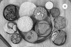 Desi katla thali