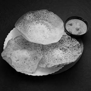 3 Appam + Chicken