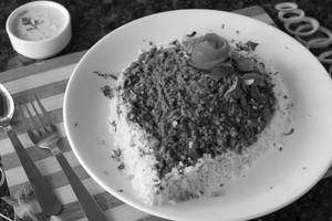 Chicken keema rice