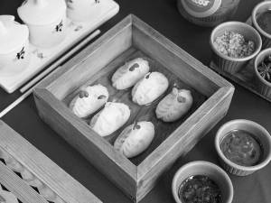 Spinach Cheese Corn Dumplings
