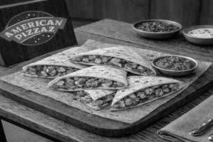 Spicy Prawn Quesadillas