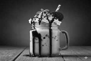 Choco Mint Oreo Milkshake