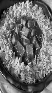 Schezwan Rice With Paneer Chilly