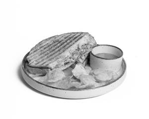 Creamy Mushroom Grilled Sandwich