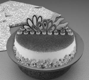Fresh cream Nutty Bubbles With Egg