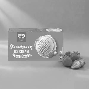 Kwality Wall's Strawberry Ice cream Party Pack 700ml