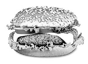 Aloo Tikki Kurkue Burger