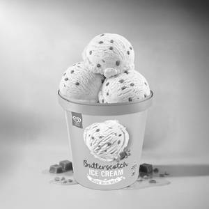 Kwality Wall's Butterscotch Ice Cream Tub 700ml