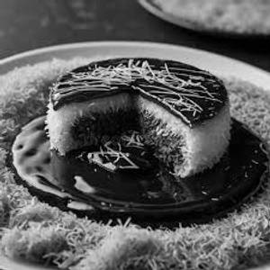 Dark chocolate kunafa
