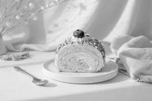 Pistachio Swiss Roll