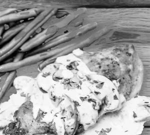 Grilled Chicken In Mushroom Sauce