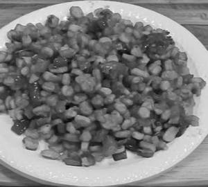 Crispy american chilli corn