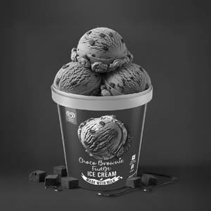Kwality Wall's Choco Brownie Fudge Ice cream Tub 700ml