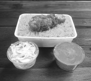 Chicken Leg Fry Biryani