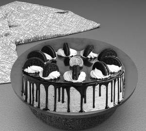 Eggless Oreo Chocolate Cake 500Gm