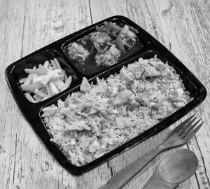 Mixed Fried Rice + Chilli Chicken (4pcs)