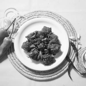 Paneer Manchurian Dry