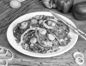 Mixed Chow Mein (gravy)